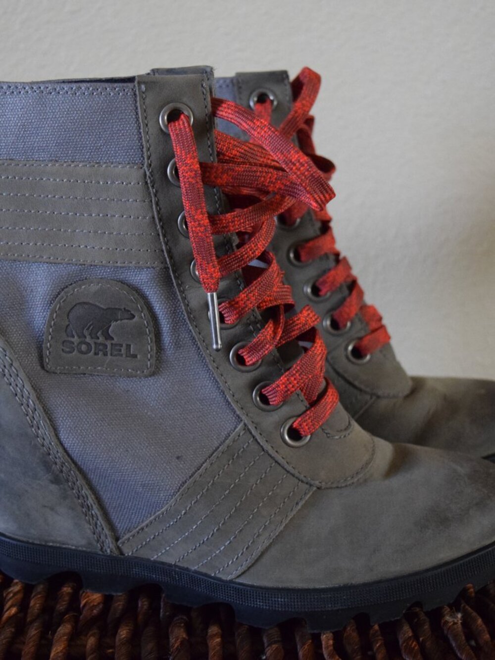 Sorel Lexie wedge bootie Sz. 7